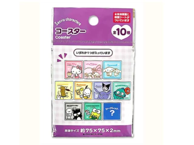 アクリルコースター　サンリオキャラクター